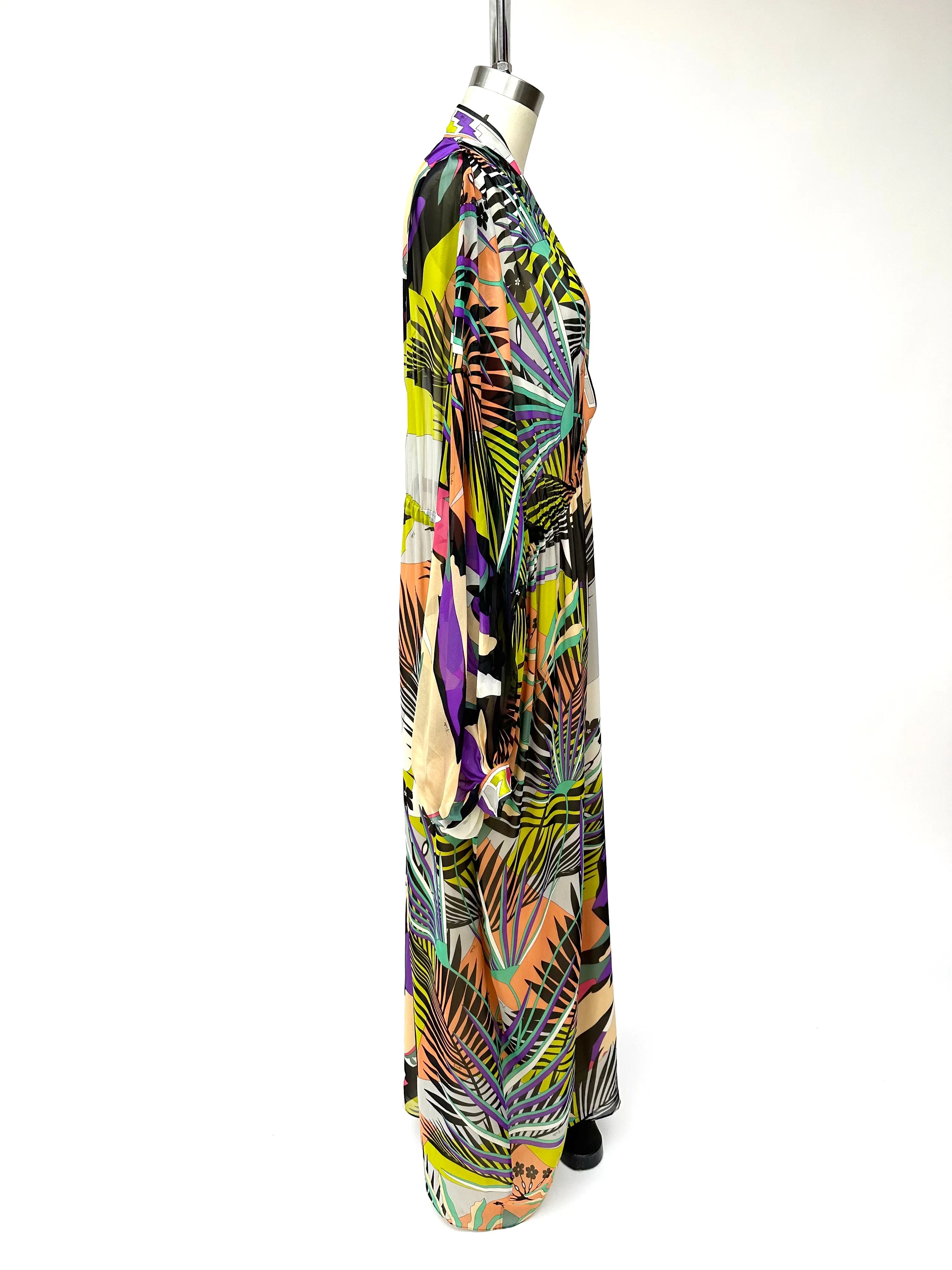 2009 Runway Emilio Pucci Silk Chiffon Dress