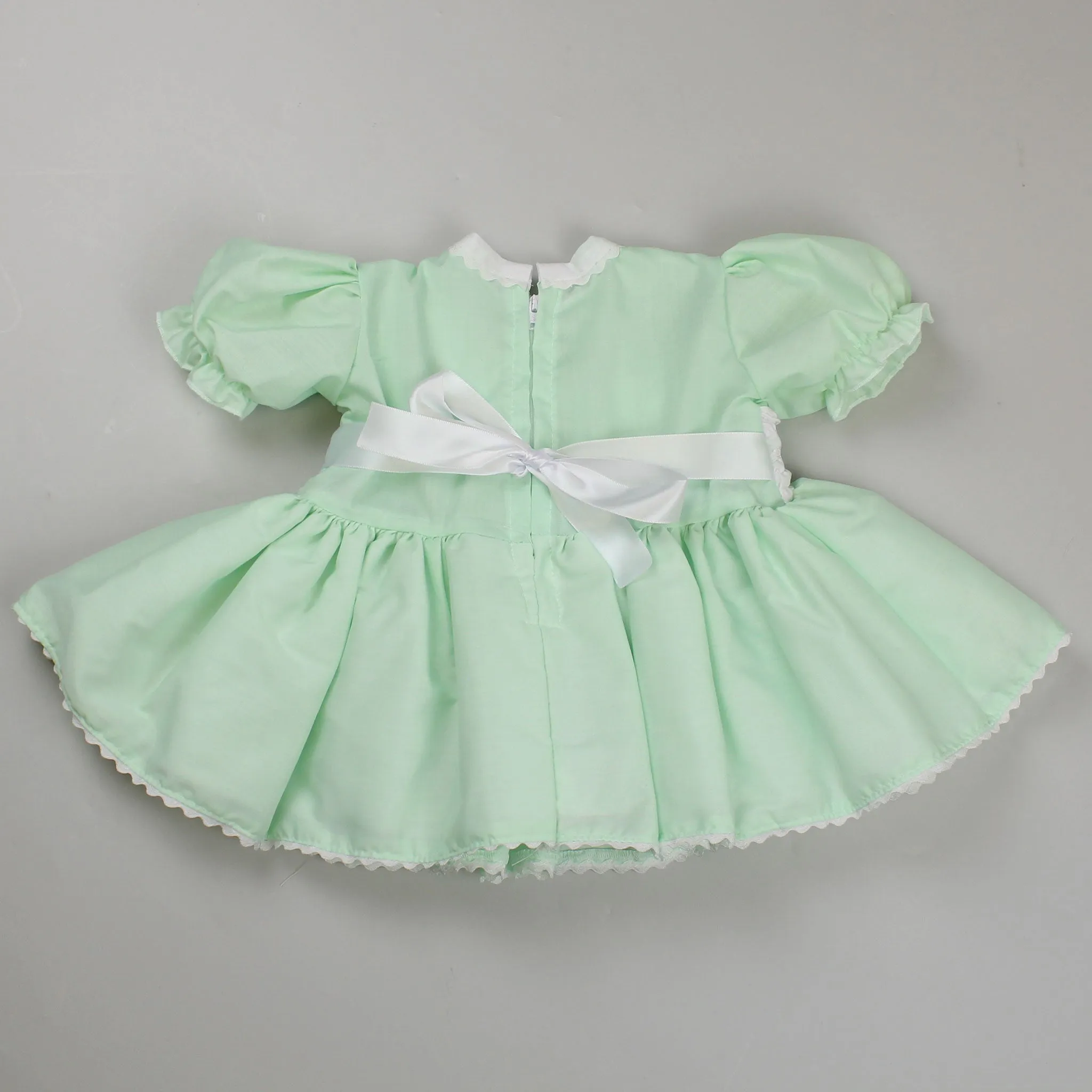 Baby Girls Spring Summer Dress - Mint Green