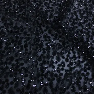 Beaded Bridal Lace Fabric 130 cm