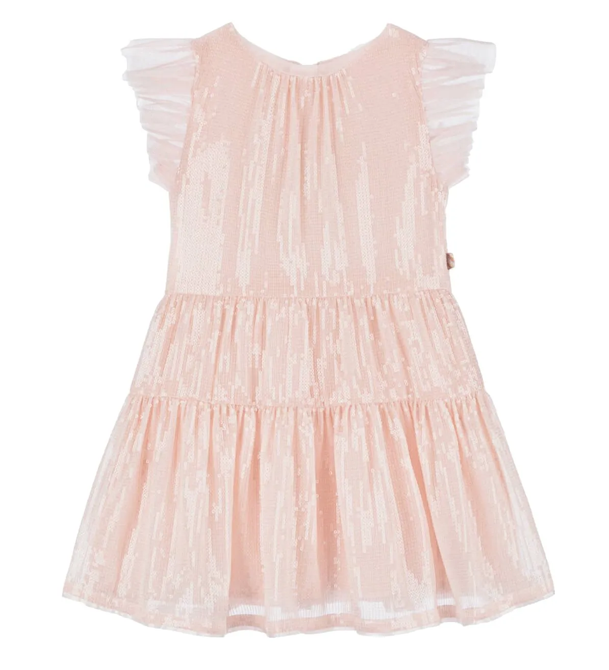 Billieblush Pale Pink Sequin Dress