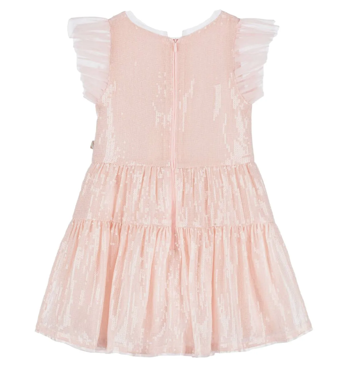 Billieblush Pale Pink Sequin Dress