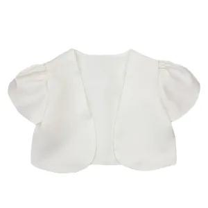 Bolero - Cap Sleeve Ivory