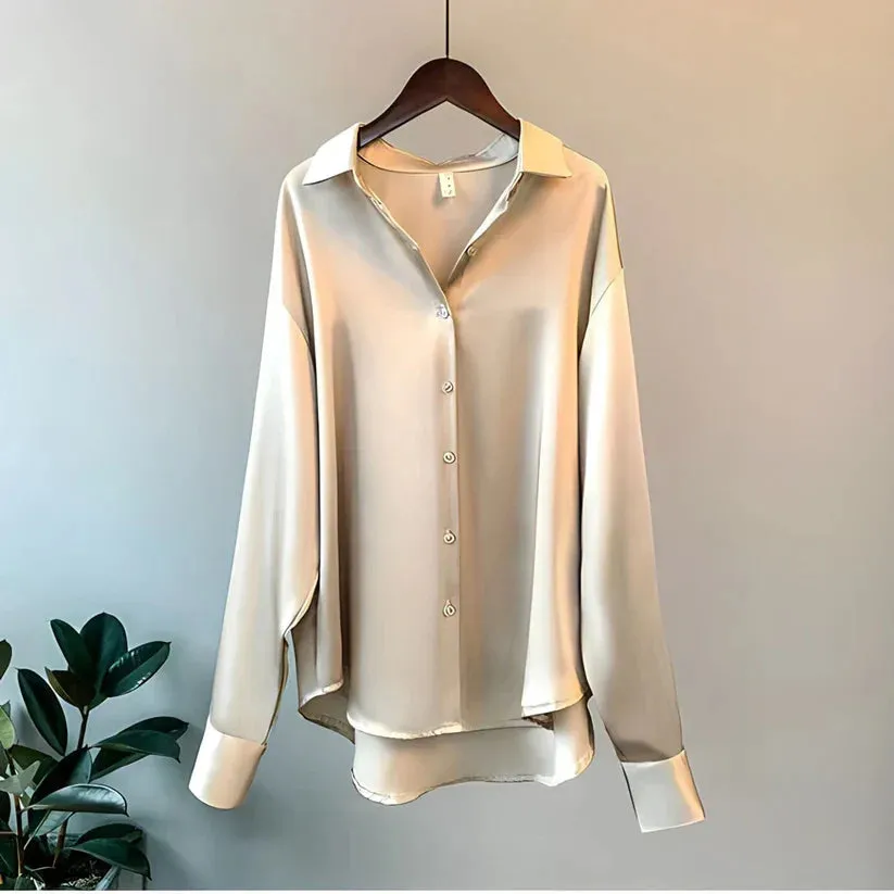 Buadhach® | Silk Blouse For Women