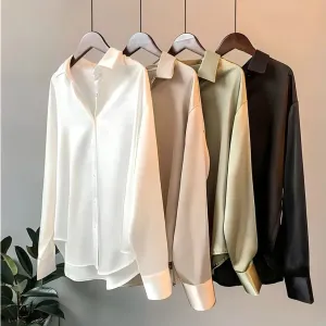 Buadhach® | Silk Blouse For Women