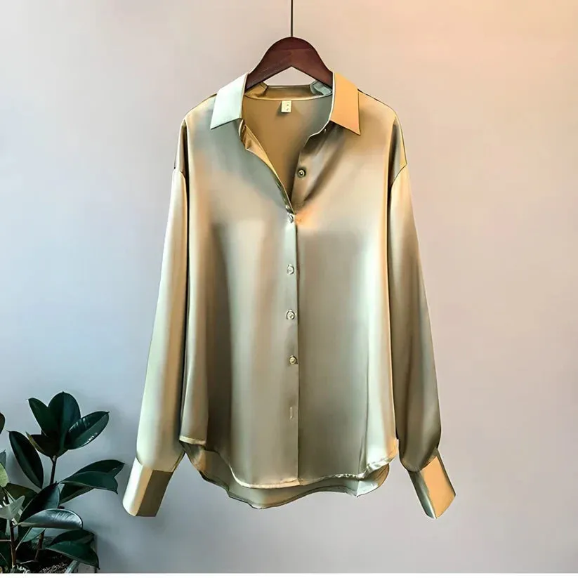 Buadhach® | Silk Blouse For Women