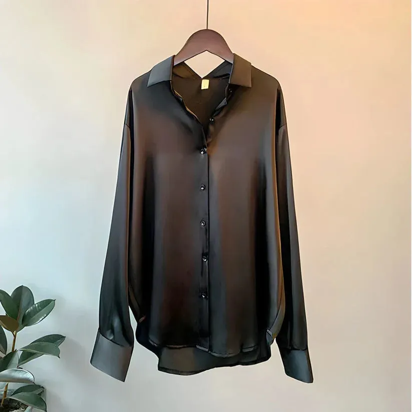 Buadhach® | Silk Blouse For Women