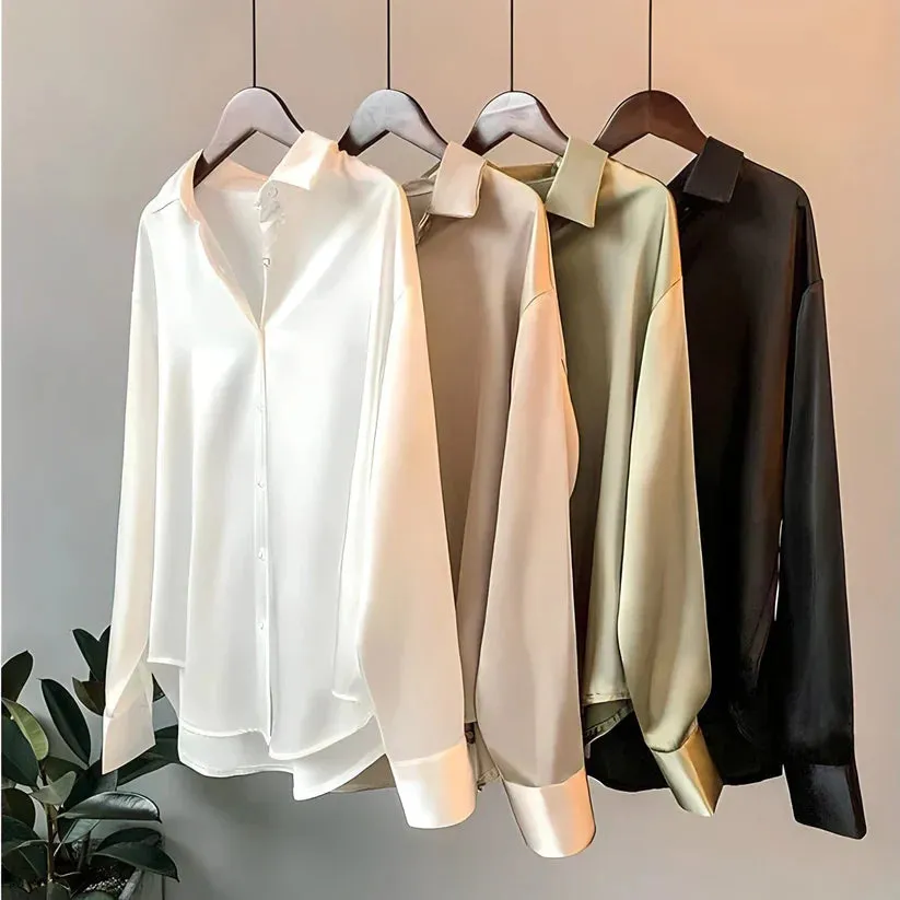 Buadhach® | Silk Blouse For Women