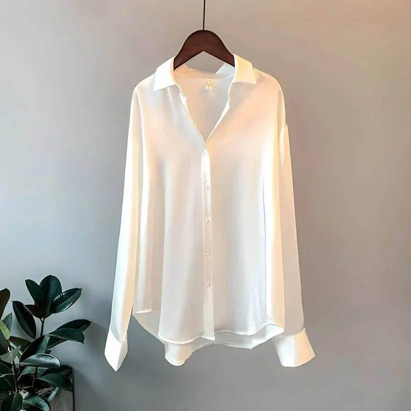 Buadhach® | Silk Blouse For Women