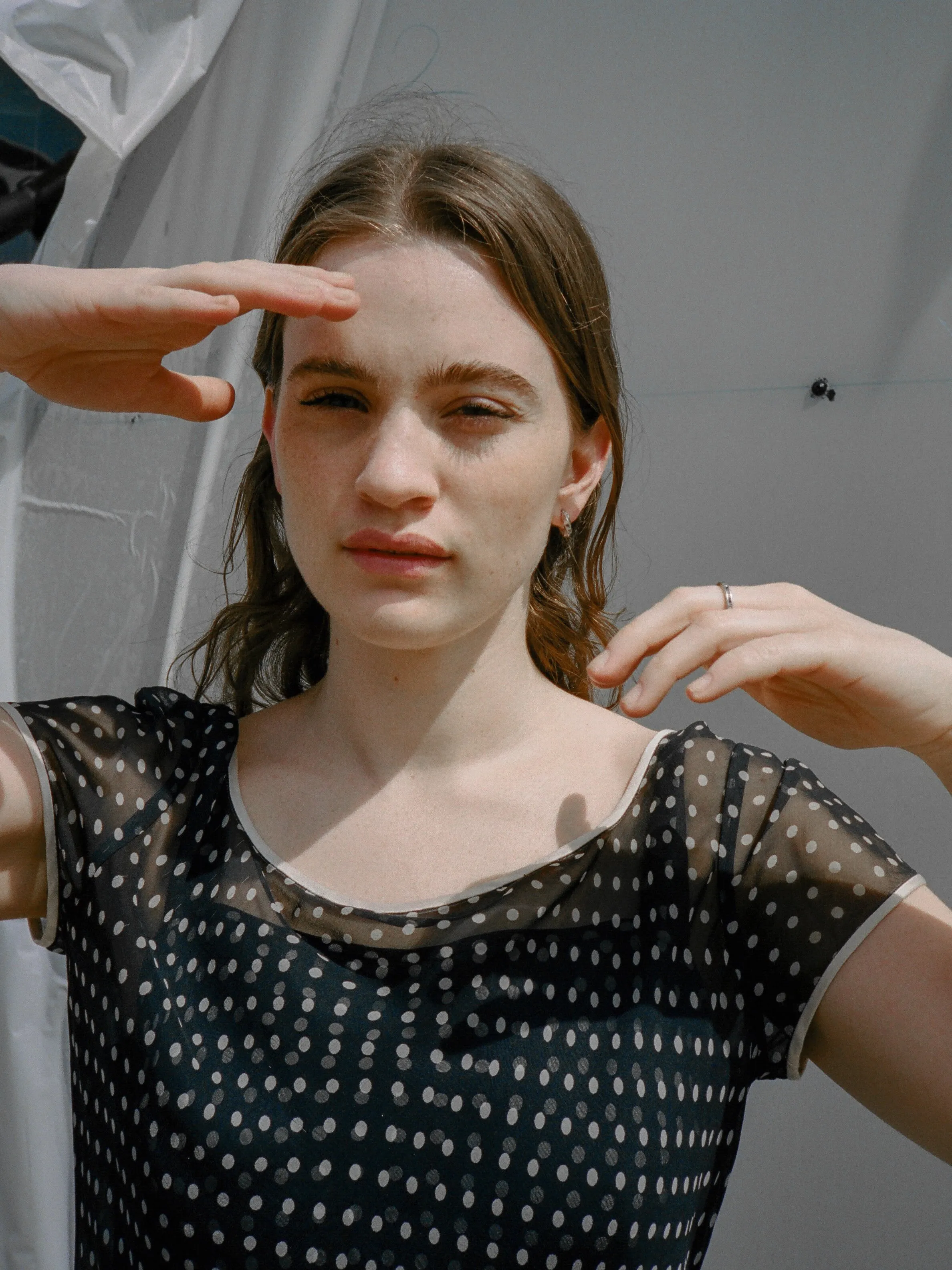 Chanel Polka Dot Silk Dress