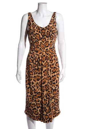 Christian Dior Leopard Dress SZ 12