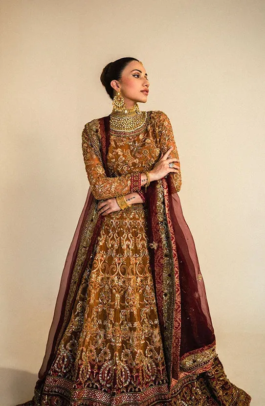 Embellished Lehenga and Choli Pakistani Bridal Dress