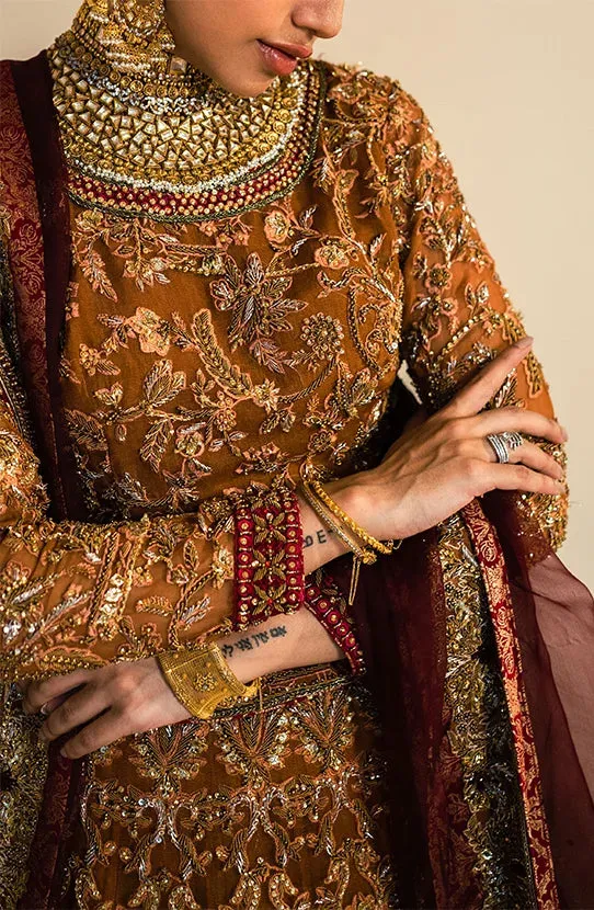 Embellished Lehenga and Choli Pakistani Bridal Dress