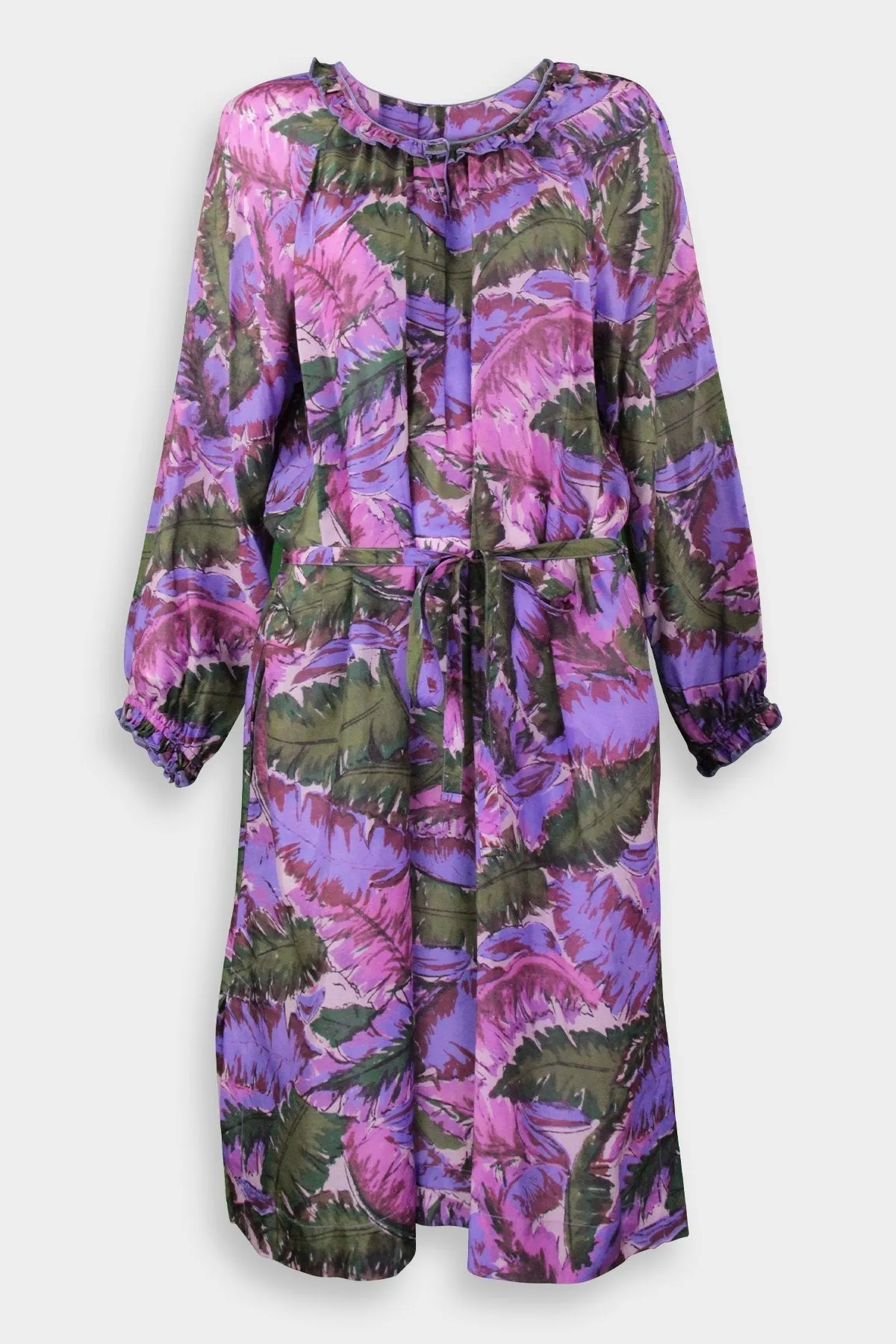 Ether Dress Print in Pink Jungle