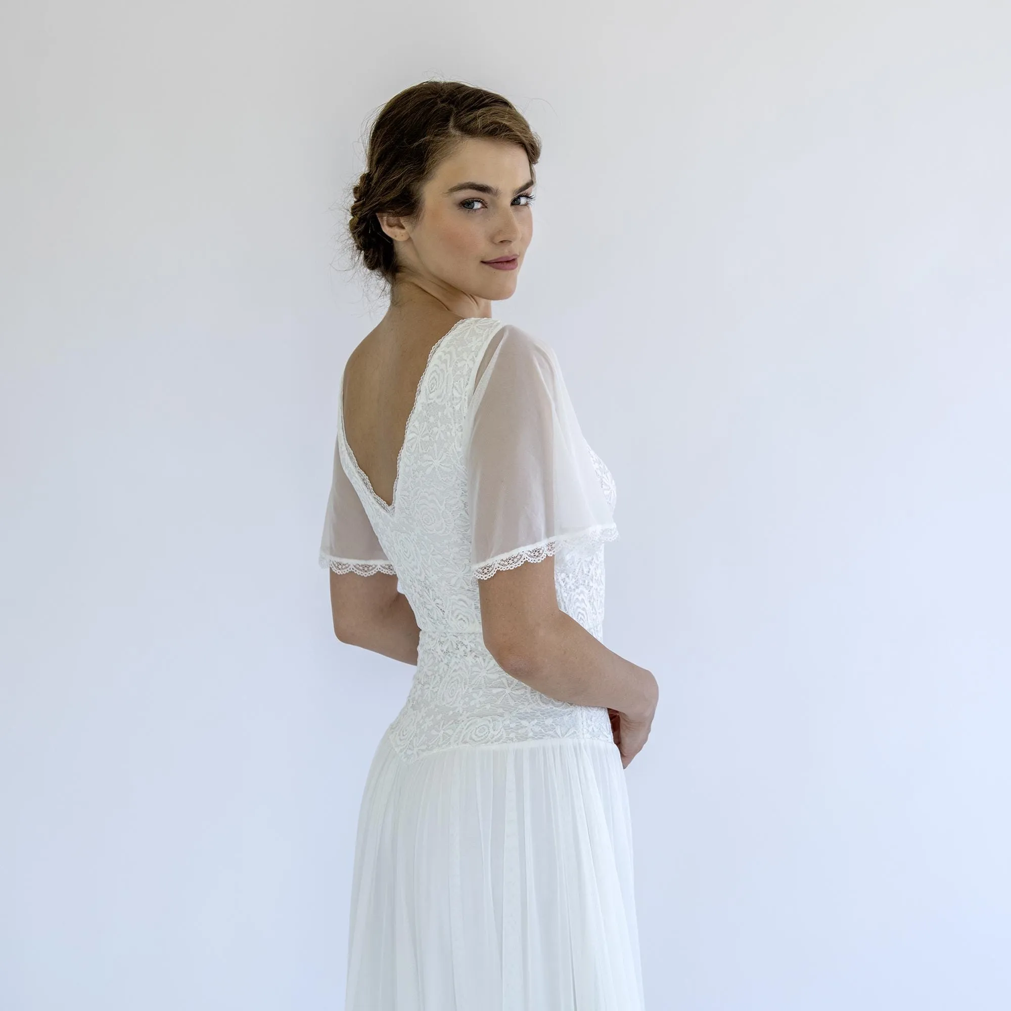 Ethereal Chiffon Skirt Gown #1481