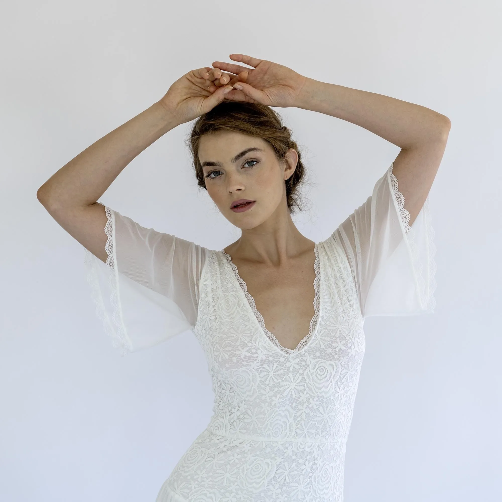 Ethereal Chiffon Skirt Gown #1481