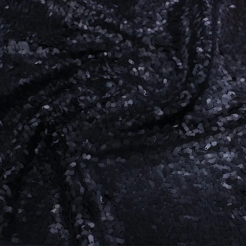 Hello Dull Sequin Fabric 120cm