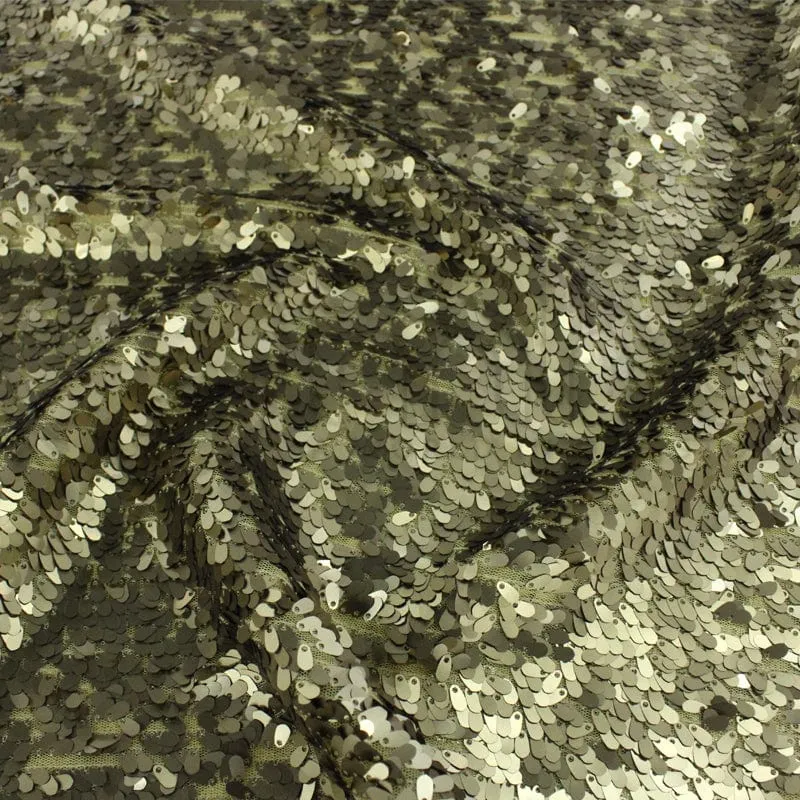 Hello Dull Sequin Fabric 120cm
