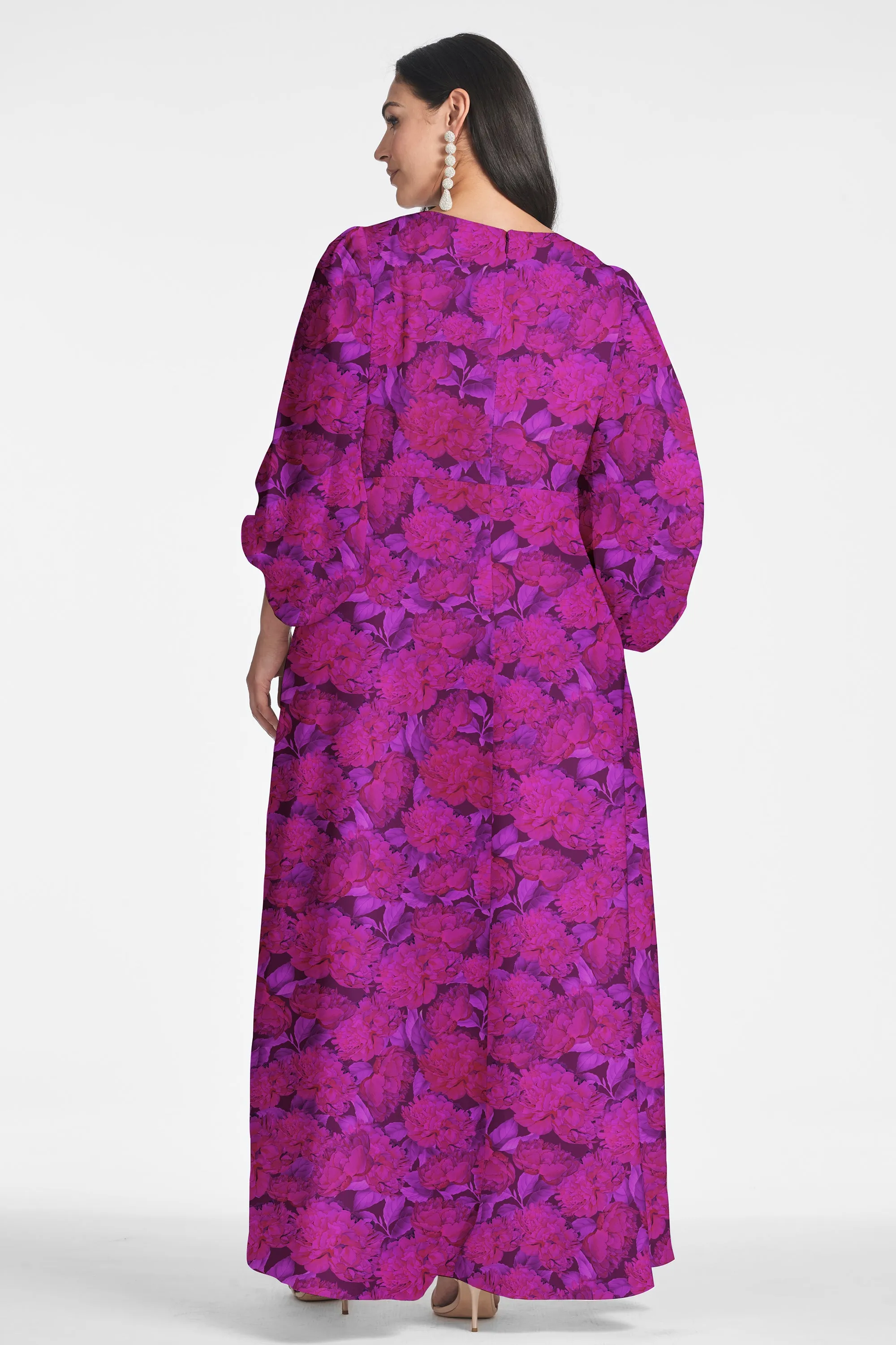 Jenny Gown - Magenta Bloom