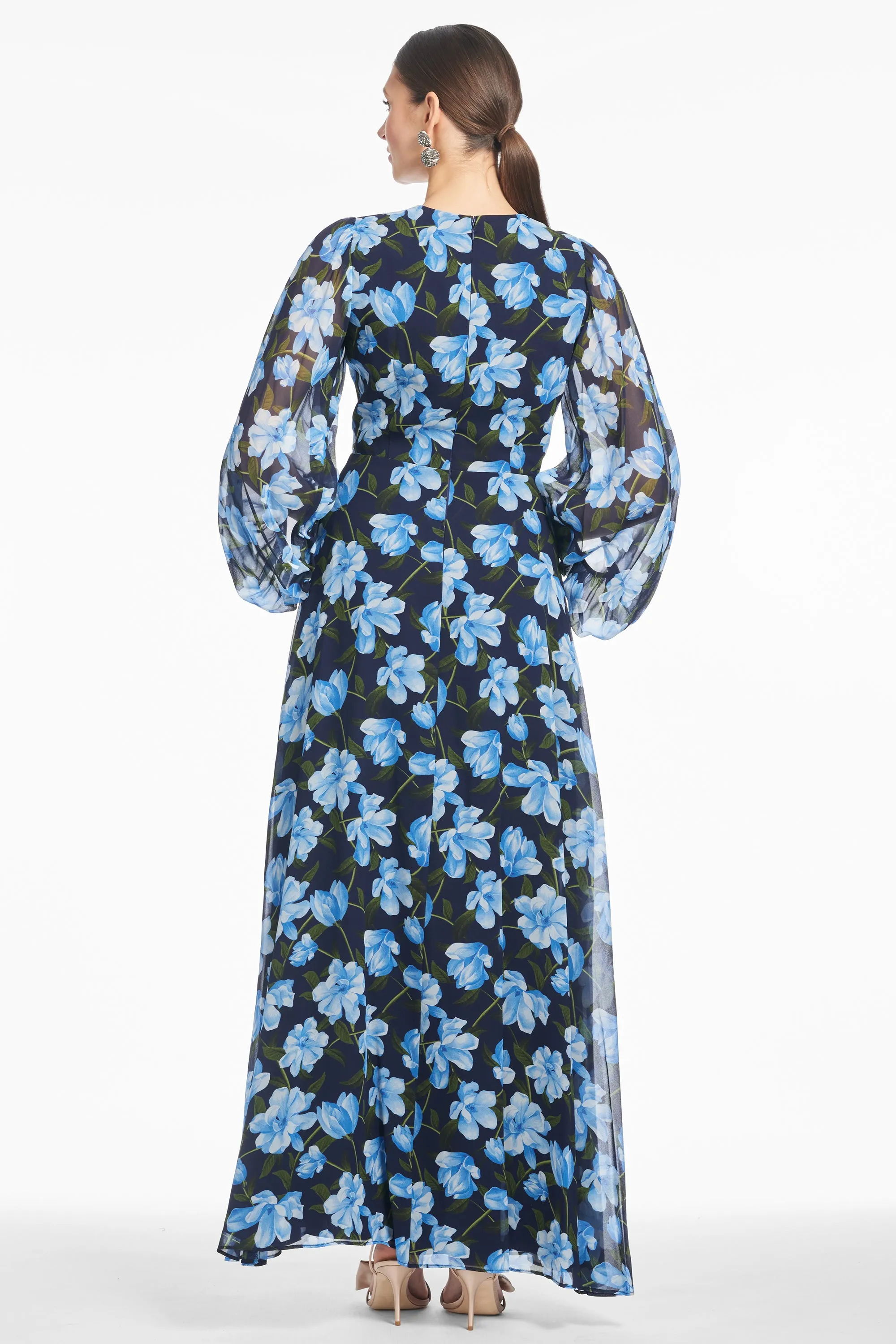 Jenny Gown - Ocean Blue Magnolia