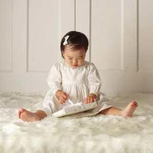 Lace Trim Dress & Bloomers