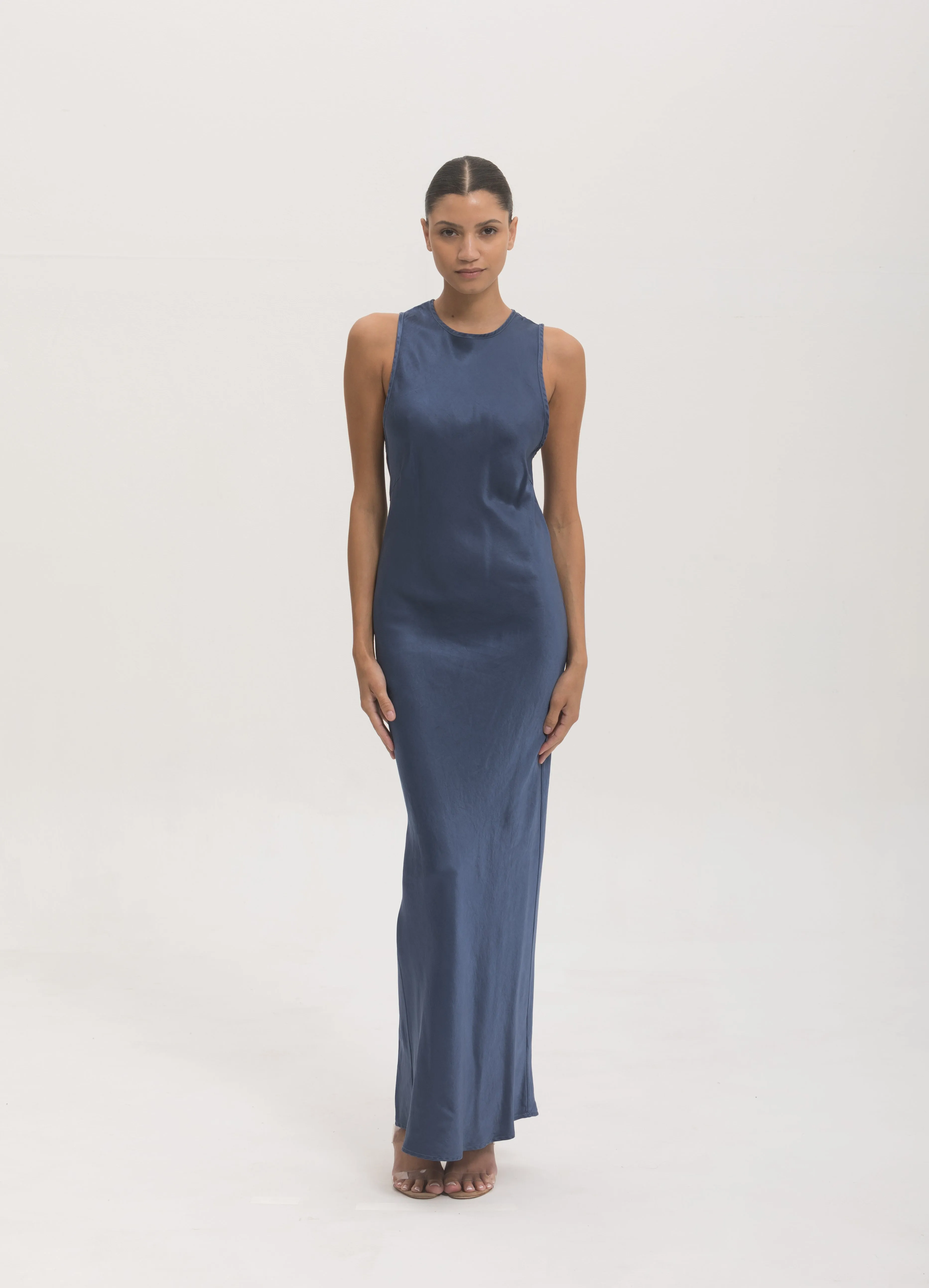 New York Midi Dress in Sapphire