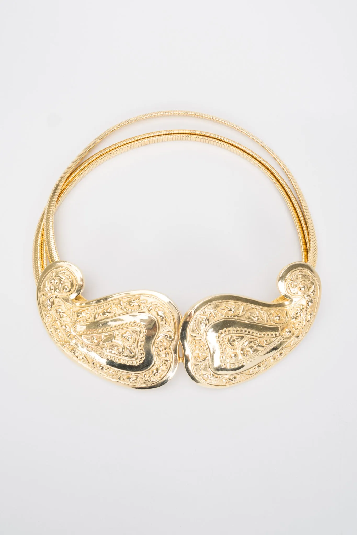 Paisley Buckle Belt