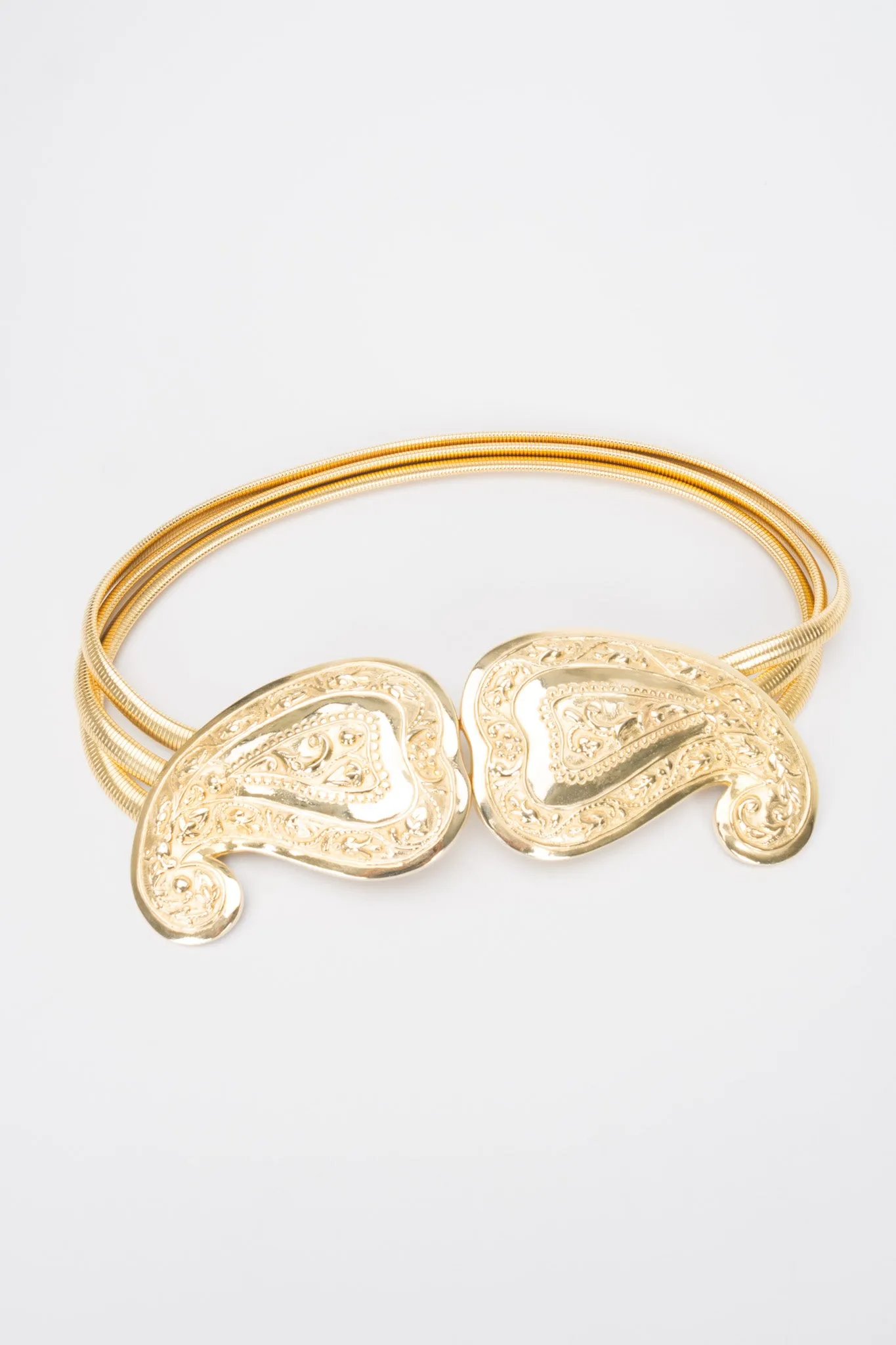 Paisley Buckle Belt