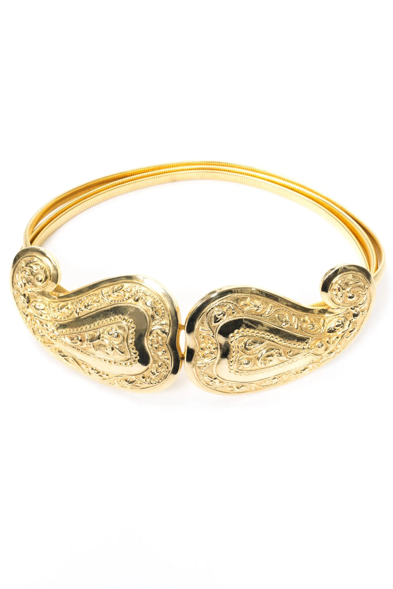 Paisley Buckle Belt