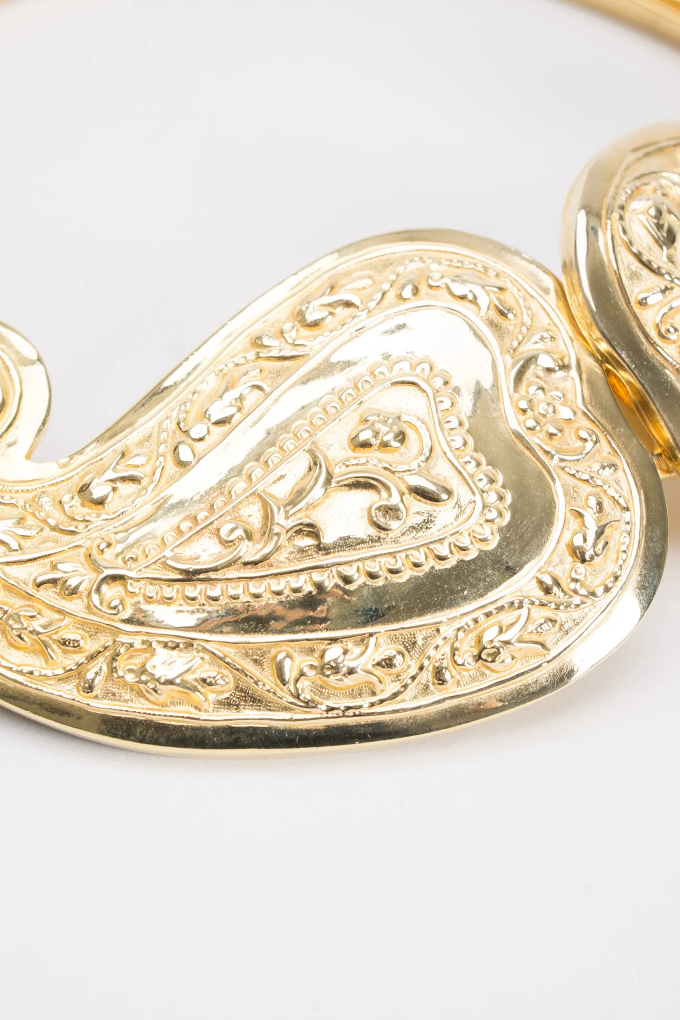 Paisley Buckle Belt