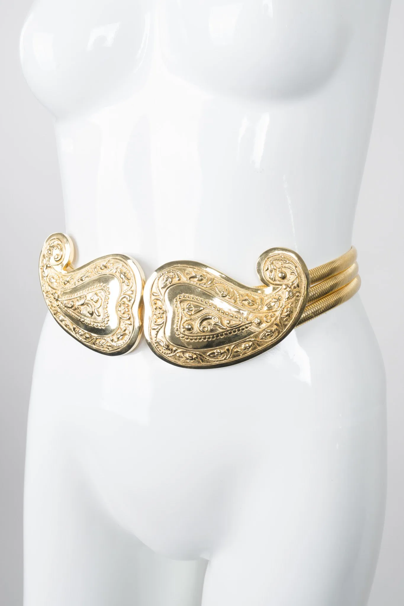 Paisley Buckle Belt