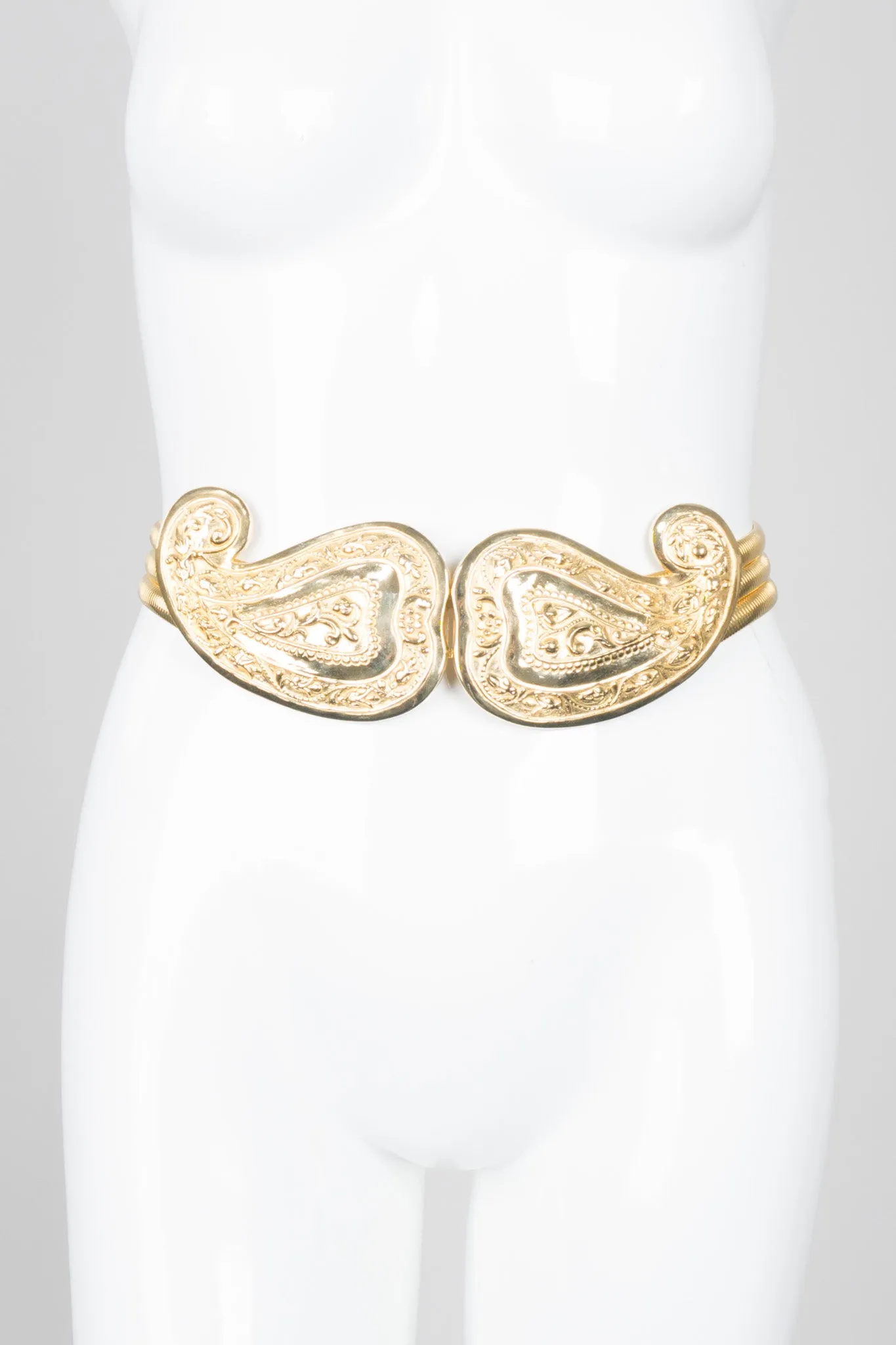 Paisley Buckle Belt