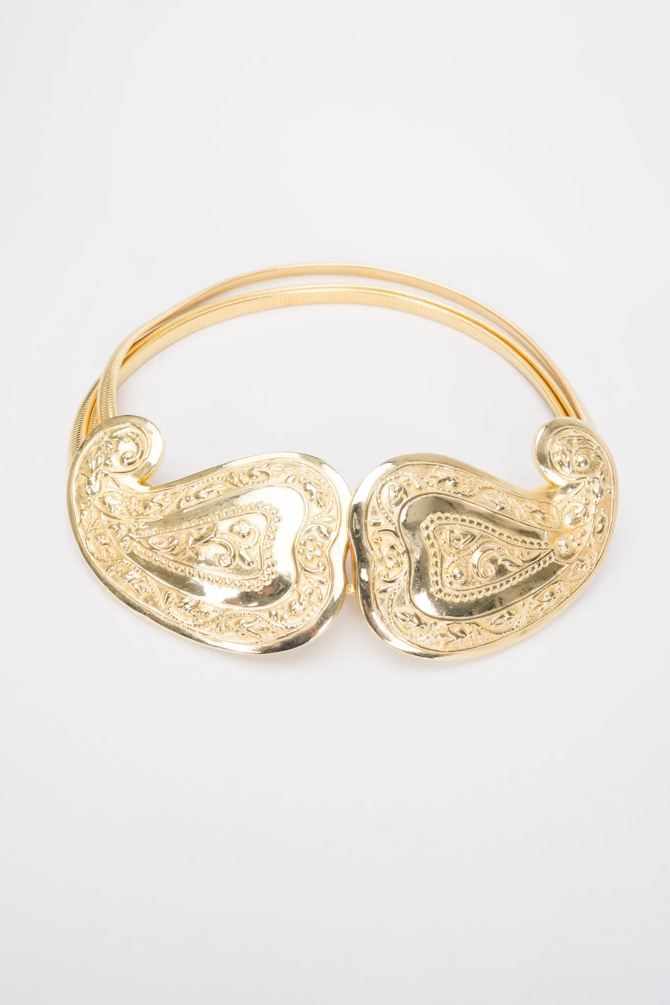 Paisley Buckle Belt
