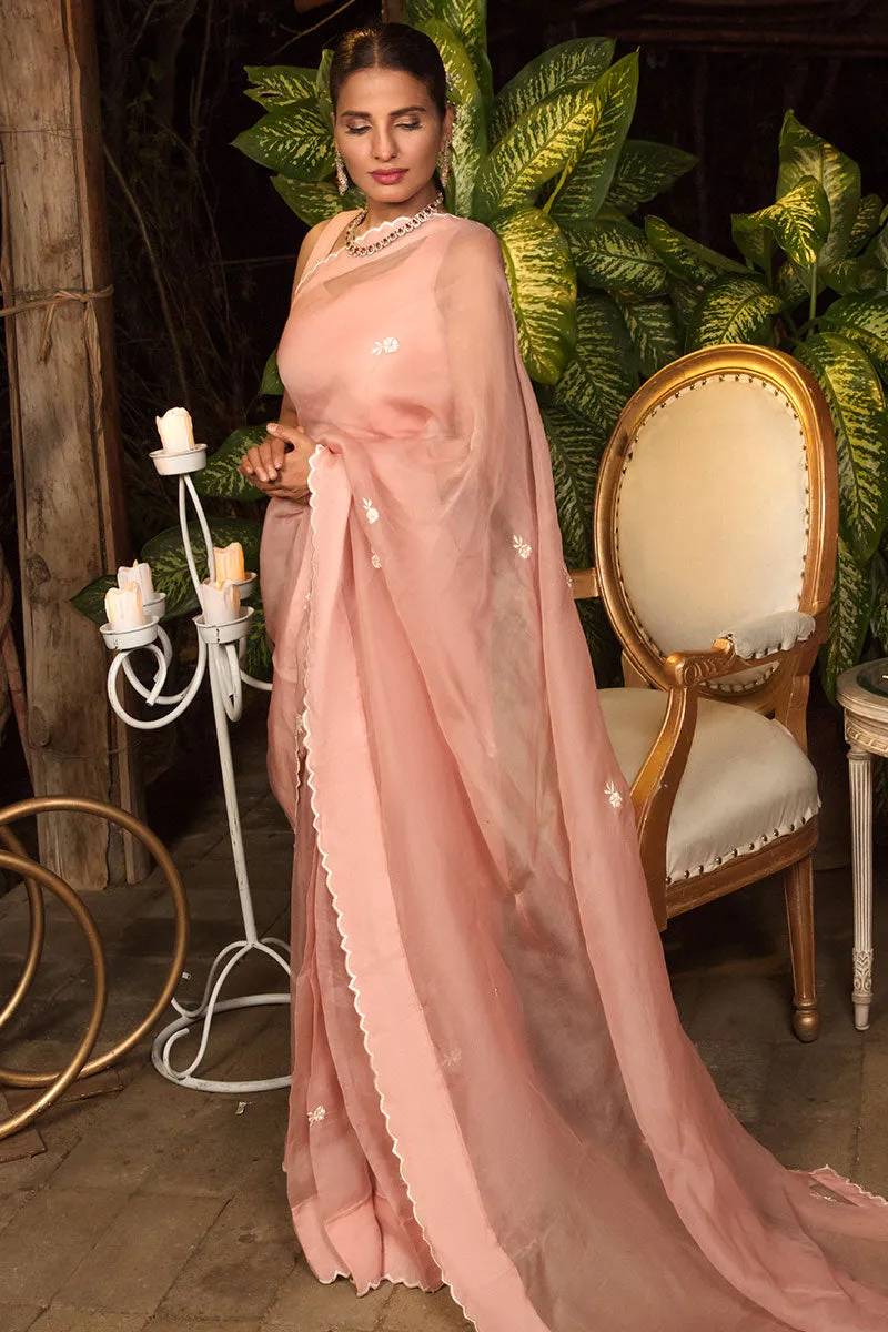 Pakistani Plain Saree For Party  #Y6071