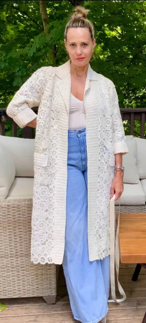 Raffia Coat - 60s