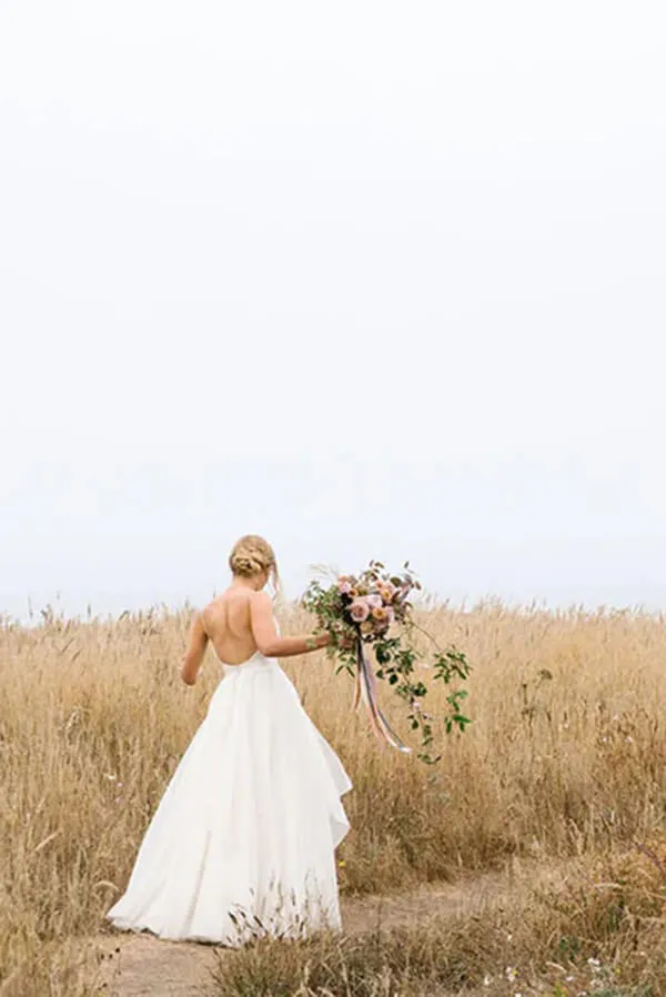Roycebridal Simple Chiffon A-line Sleeveless Beach Wedding Dresses, Bridal Gown, MW817