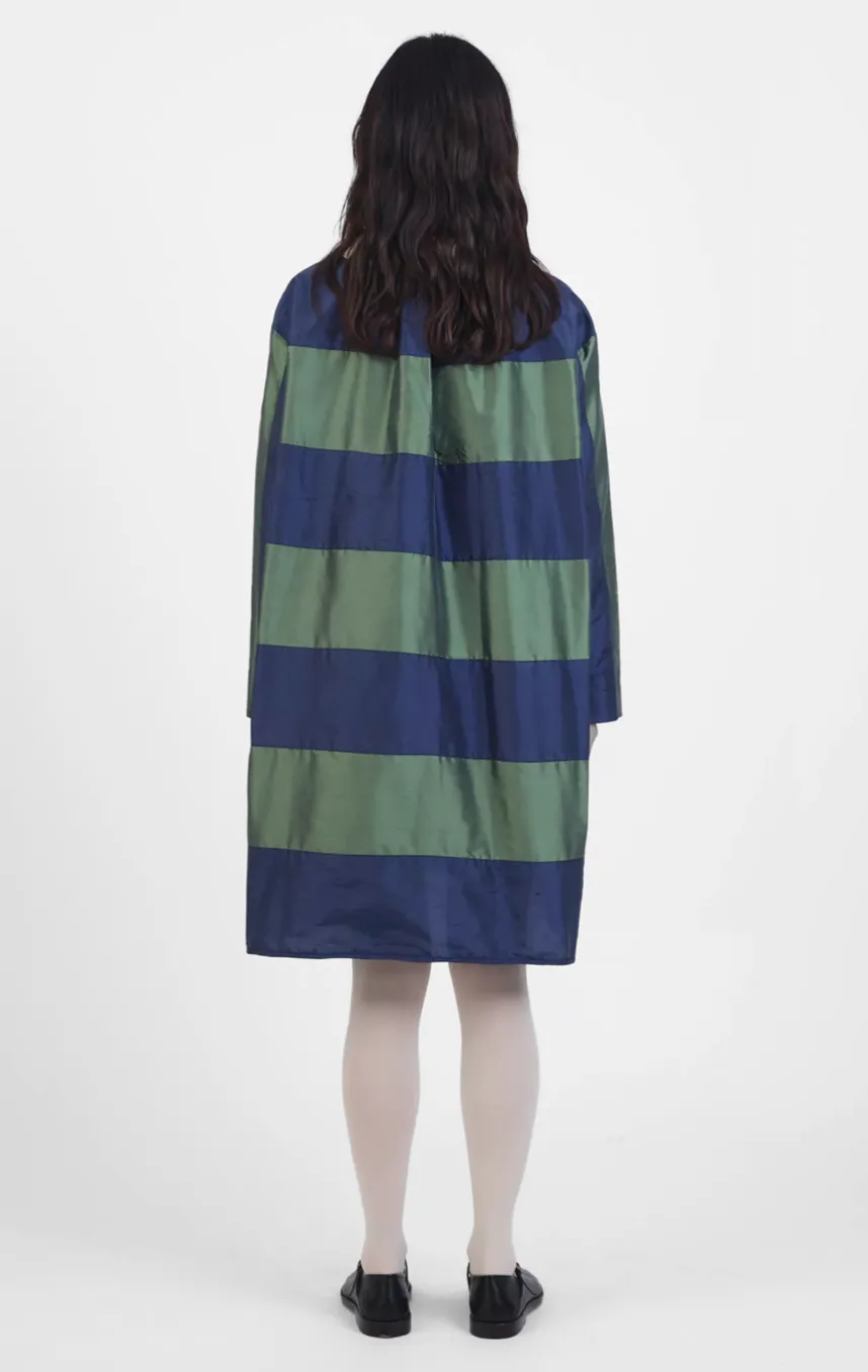 Rugby Dress, Fern/Wilhem, Ivory