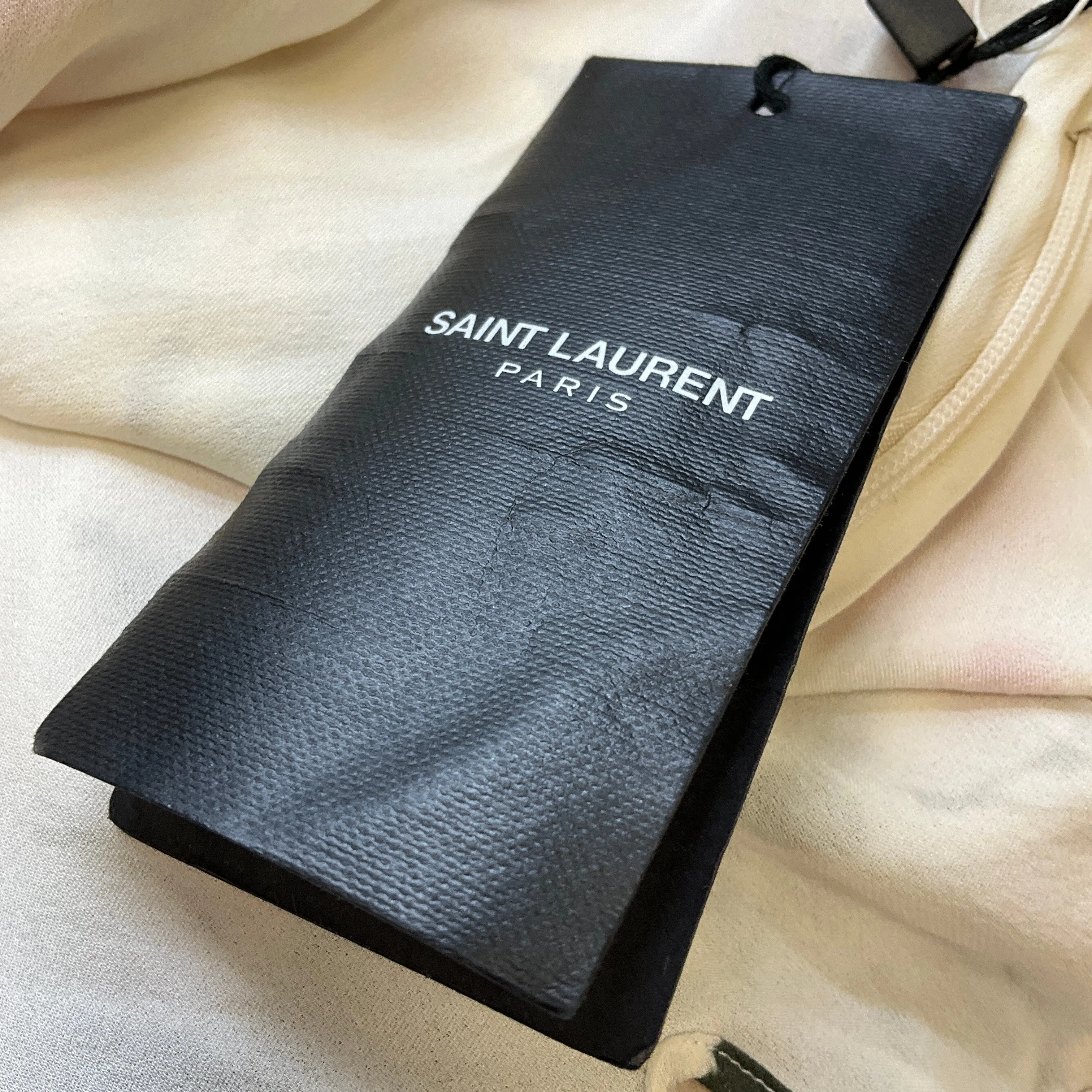 Saint Laurent Ivory Multi Runway 2016 Rose Anglaise Shell Rose Silk Maxi Dress