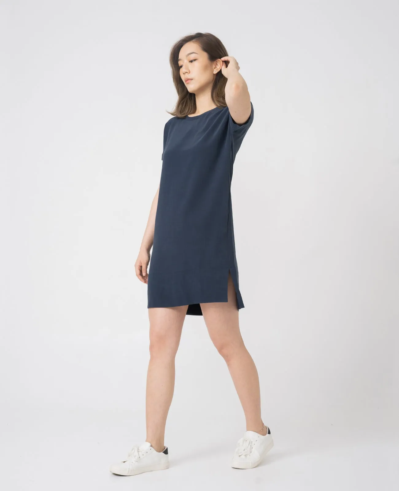 Silk Tee Dress