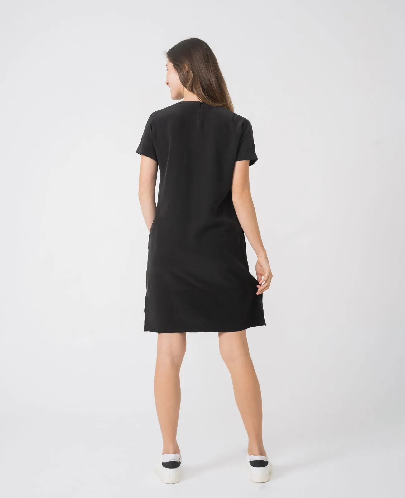 Silk Tee Dress