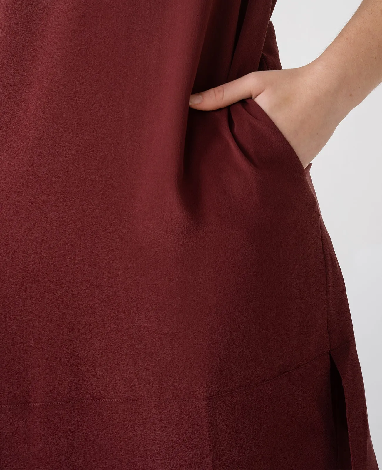 Silk Tee Dress