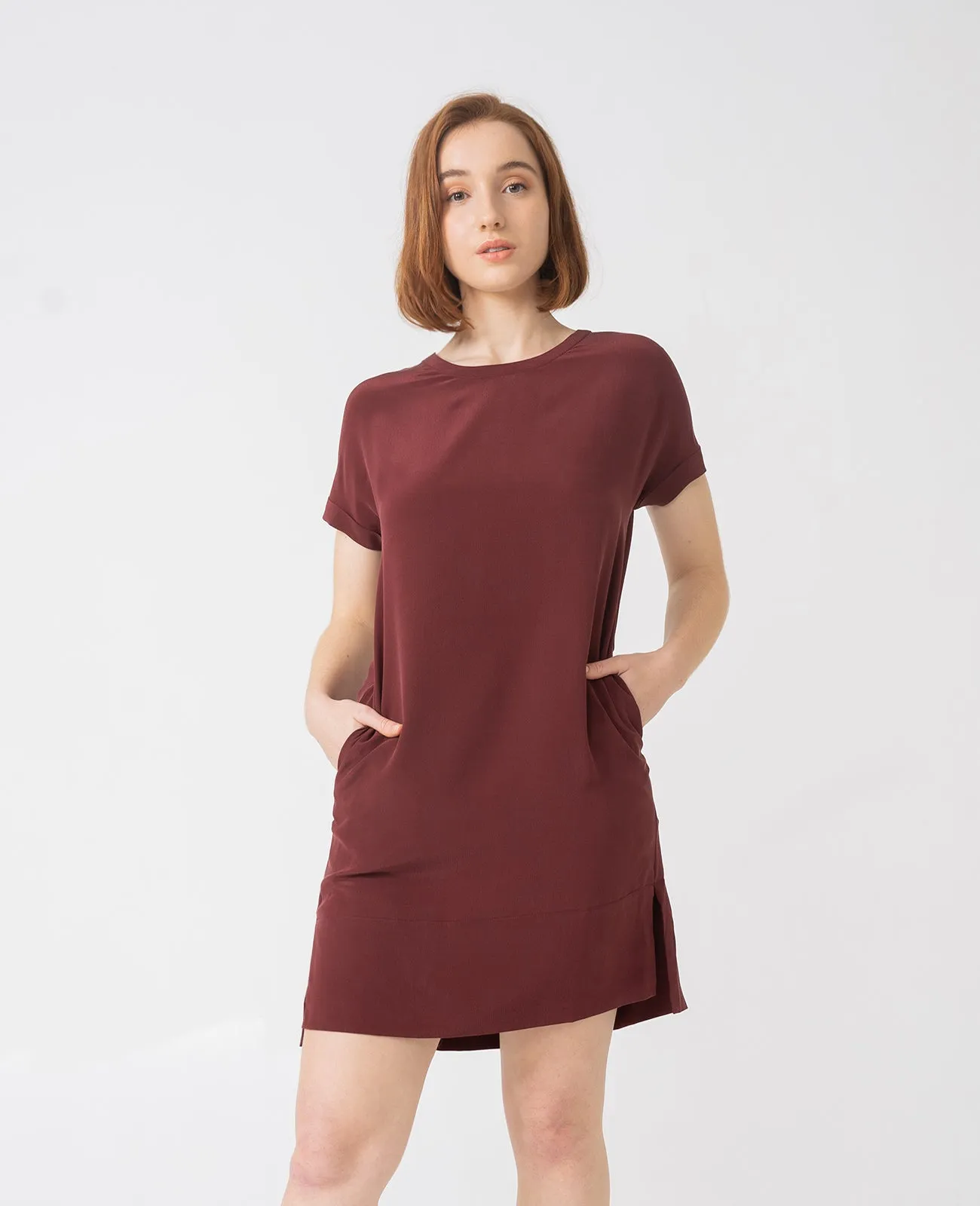 Silk Tee Dress