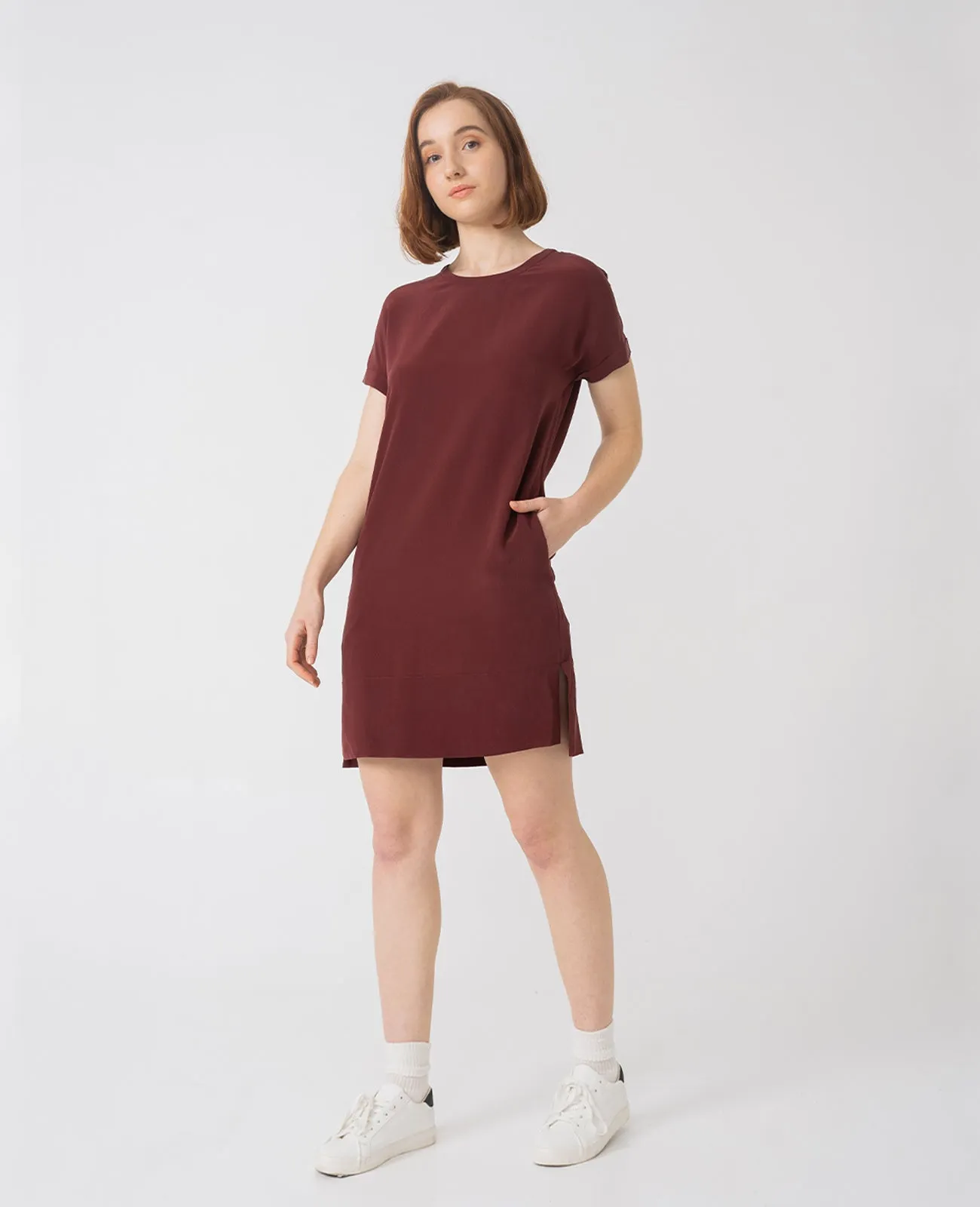 Silk Tee Dress
