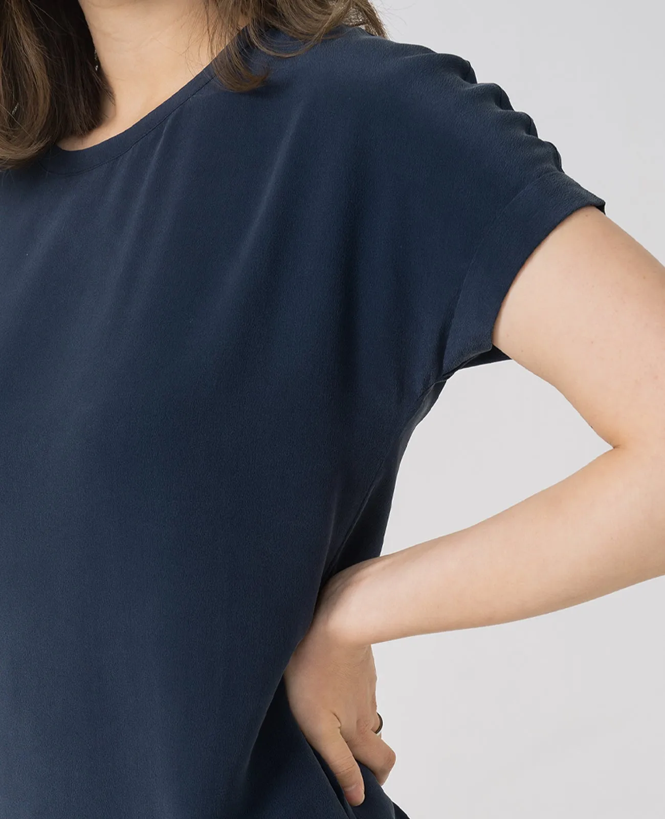 Silk Tee Dress