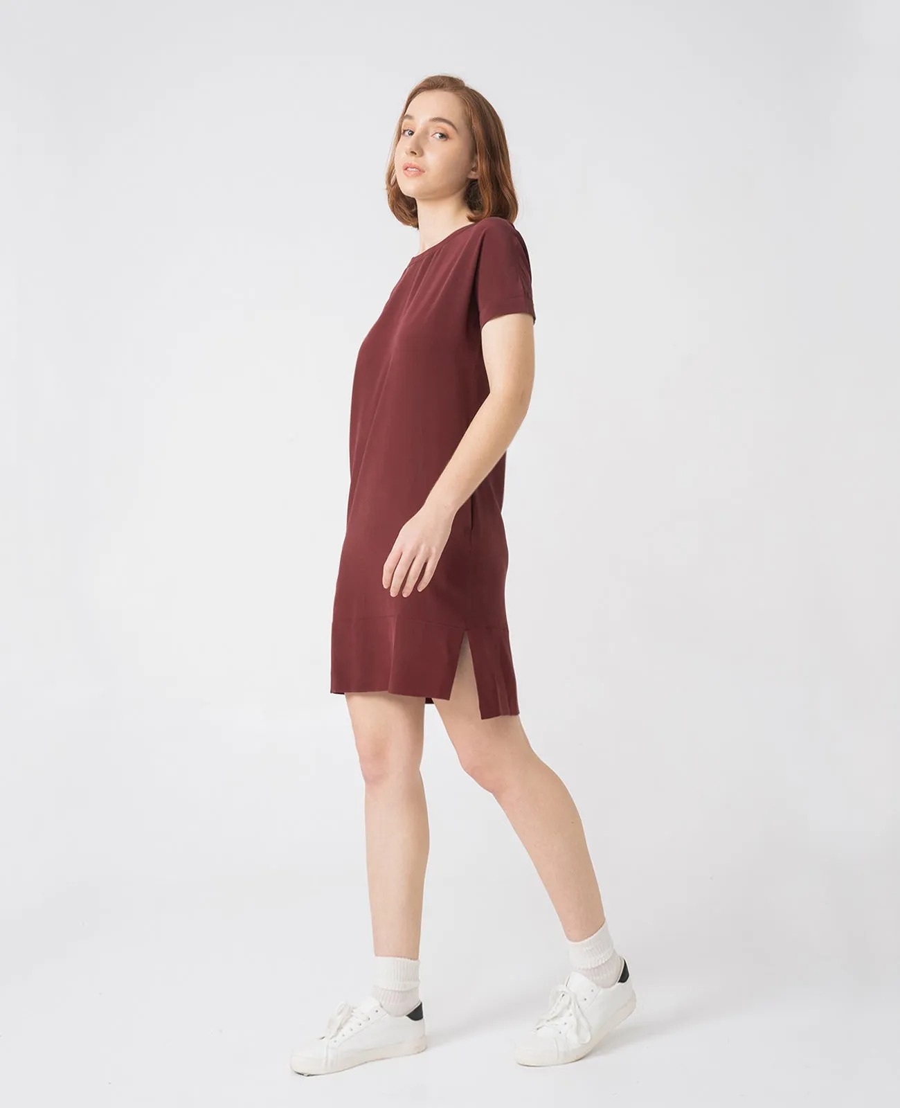 Silk Tee Dress