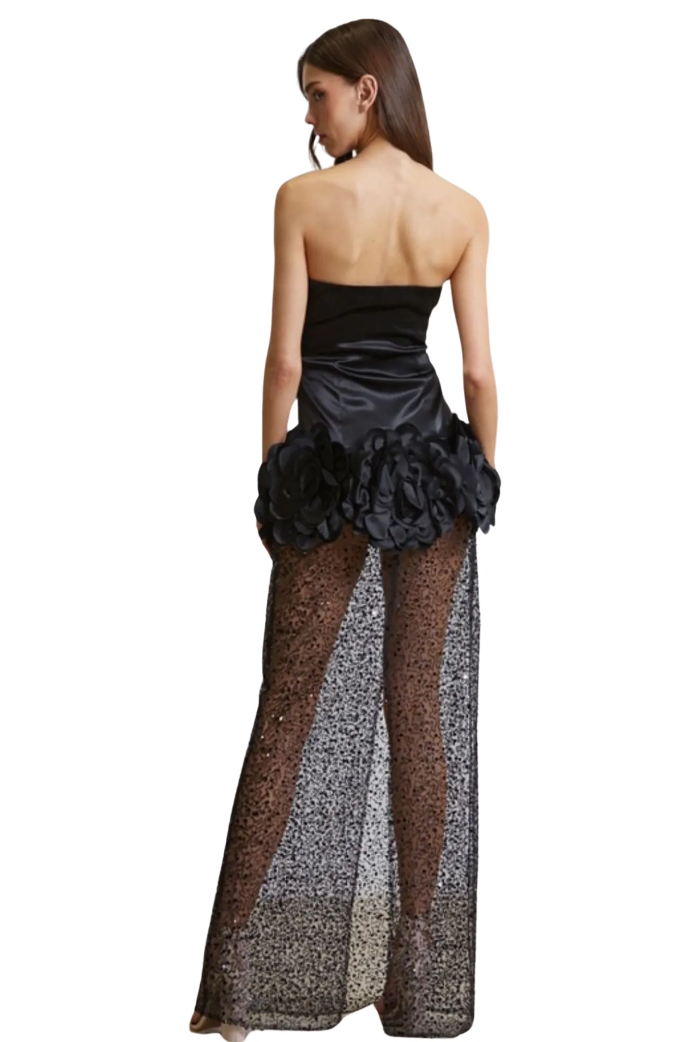 Sorelle Satin Corset Dress