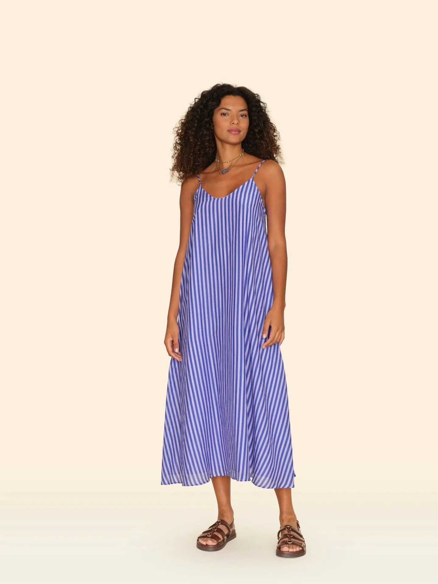 Striped Teague Dress