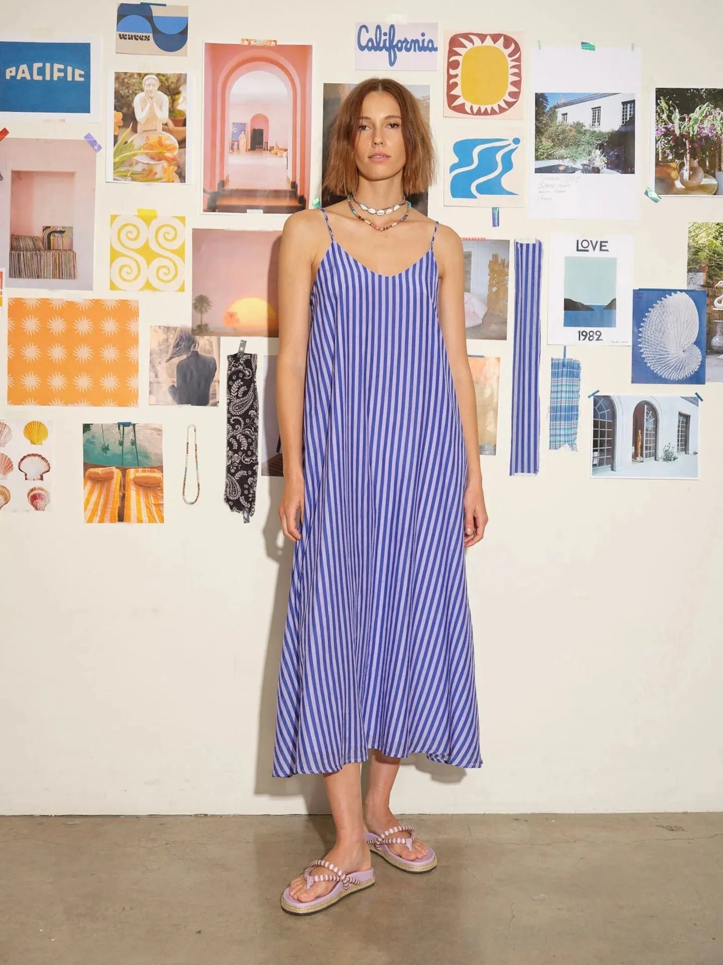 Striped Teague Dress