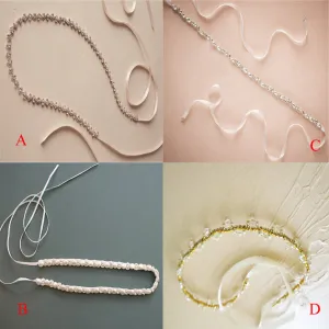 Thin Bridal Belt,Wedding Belt,Crystal Rhinestone Belt,Gorgeous Beading Belt,Pearl Belt, SA0040