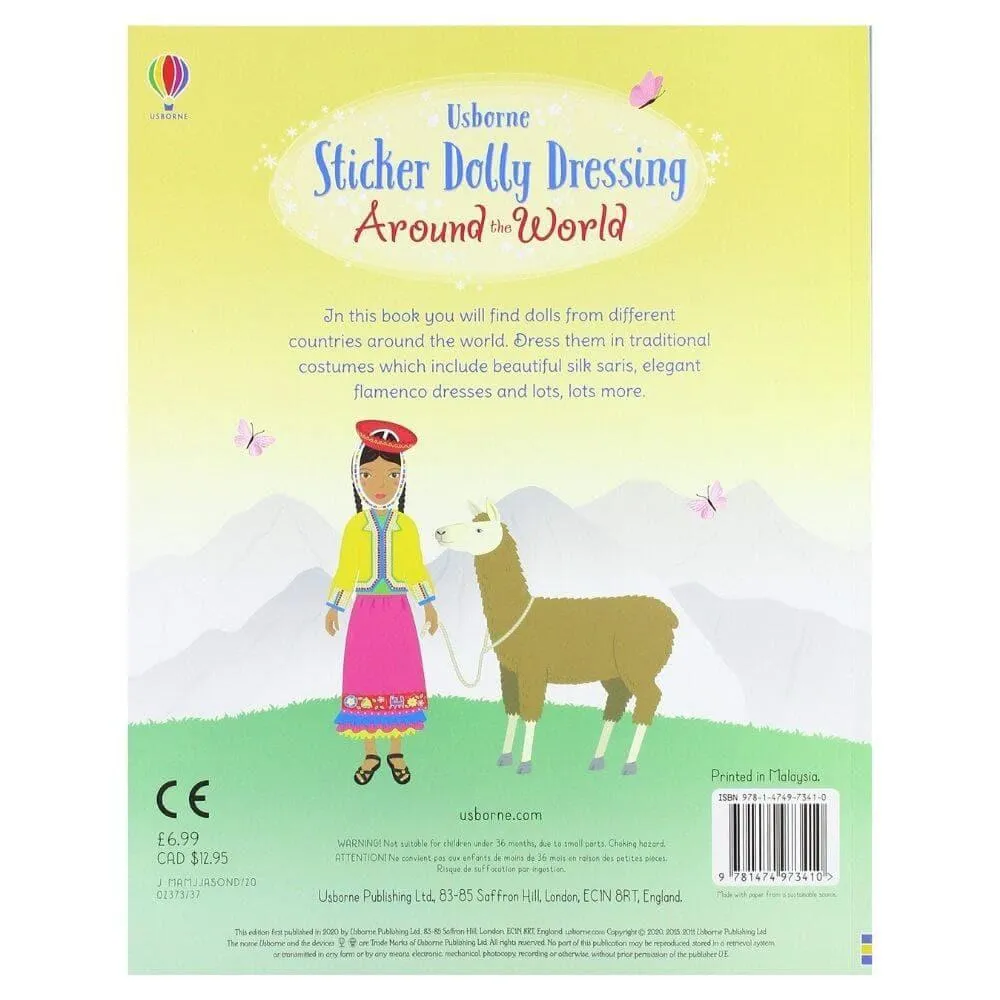 Usborne Around The World Sticker Dolls