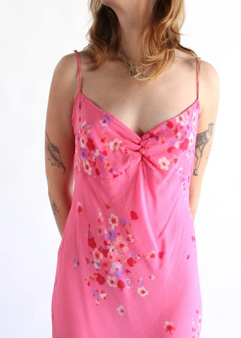 Vintage Floral Dress D0112
